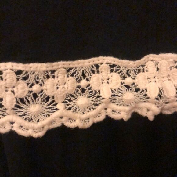 Cloud sky black maxi dress size large - Picture 3 of 4